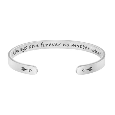 Always and Forever No Matter What Bracelets