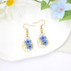You are braver than you believe stronger than you seen and smarter than you think pressed flower earrings
