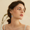 You are braver than you believe stronger than you seen and smarter than you think pressed flower earrings