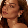 You are braver than you believe stronger than you seen and smarter than you think gold earrings