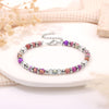 You are braver than you believe stronger than you seen and smarter than you think 4mm colorful imperial jasper stainless steel beads bracelets