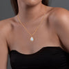 You are braver than you believe stronger than you seen and smarter than you think moonstone necklace