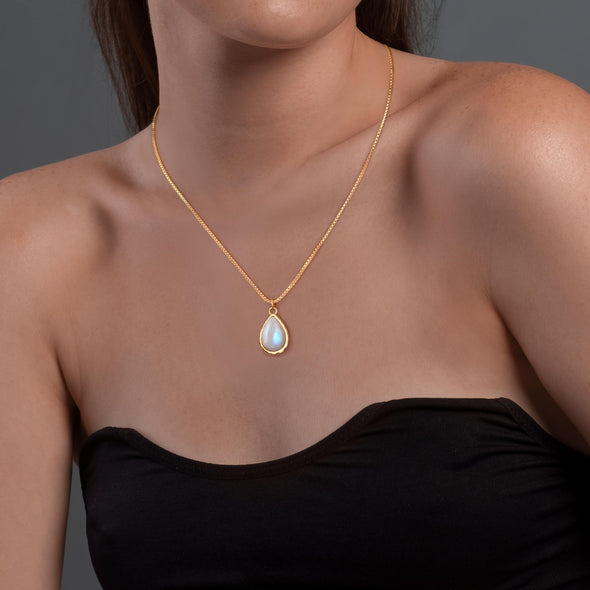 You are braver than you believe stronger than you seen and smarter than you think moonstone necklace
