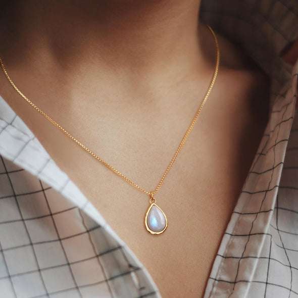 You are braver than you believe stronger than you seen and smarter than you think moonstone necklace