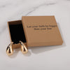 Let your faith be bigger than your fear Earrings for Friend Encouragement Gift Motivational Jewelry