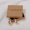 Let your faith be bigger than your fear Earrings for Friend Encouragement Gift Motivational Jewelry