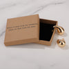 When it rains look for rainbows when its dark look for stars Earrings for Friend Encouragement Gift Motivational Jewelry