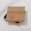 God has you in his arms I have you in my heart Ring for Friend Encouragement Gift Motivational Jewelry