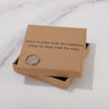 When it rains look for rainbows when its dark look for stars Ring for Friend Encouragement Gift Motivational Jewelry
