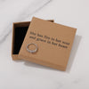 She has fire in her soul and grace in her heart Ring for Friend Encouragement Gift Motivational Jewelry