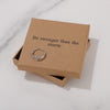 Be Stronger Than The Storm Ring for Friend Encouragement Gift Motivational Jewelry
