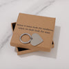 When it rains look for rainbows when its dark look for stars Keychain for Friend Encouragement Gift Motivational Jewelry