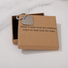 When it rains look for rainbows when its dark look for stars Keychain for Friend Encouragement Gift Motivational Jewelry