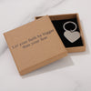 Let your faith be bigger than your fear Keychain for Friend Encouragement Gift Motivational Jewelry