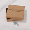 Kind heart fierce mind brave spirit Necklace for Friend Encouragement Gift Motivational Jewelry