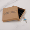 She has fire in her soul and grace in her heart Necklace for Friend Encouragement Gift Motivational Jewelry