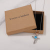You're a badass Necklace for Friend Encouragement Gift Motivational Jewelry
