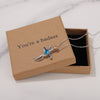 You're a badass Necklace for Friend Encouragement Gift Motivational Jewelry