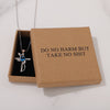 DO NO HARM BUT TAKE NO SHIT Necklace for Friend Encouragement Gift Motivational Jewelry