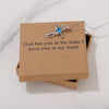 God has you in his arms I have you in my heart Necklace for Friend Encouragement Gift Motivational Jewelry
