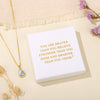 You are braver than you believe stronger than you seen and smarter than you think moonstone necklace