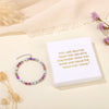 You are braver than you believe stronger than you seen and smarter than you think 4mm colorful imperial jasper stainless steel beads bracelets