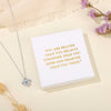 You are braver than you believe stronger than you seen and smarter than you think love knot necklace