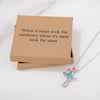 When it rains look for rainbows when its dark look for stars Necklace for Friend Encouragement Gift Motivational Jewelry