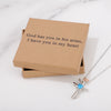 God has you in his arms I have you in my heart Necklace for Friend Encouragement Gift Motivational Jewelry
