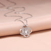 You are braver than you believe stronger than you seen and smarter than you think love knot necklace