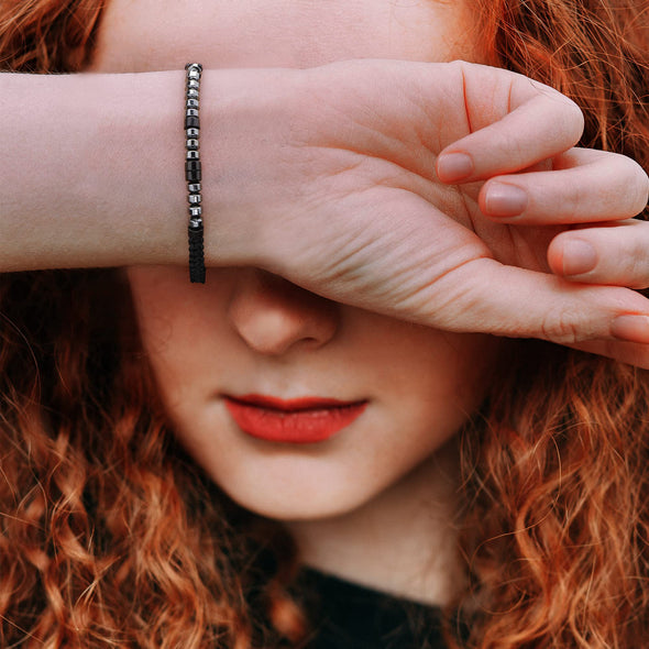 Family Morse Code Bracelet for Women Inspirational Gift for Her