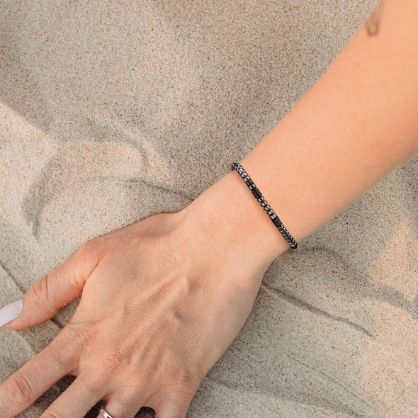 Strong Women Secret Message Morse Code Bracelet Empower Women Inspirational Jewelry for Her