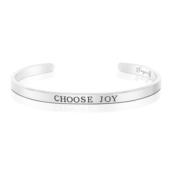 Choose Joy Mantra Bracelet
