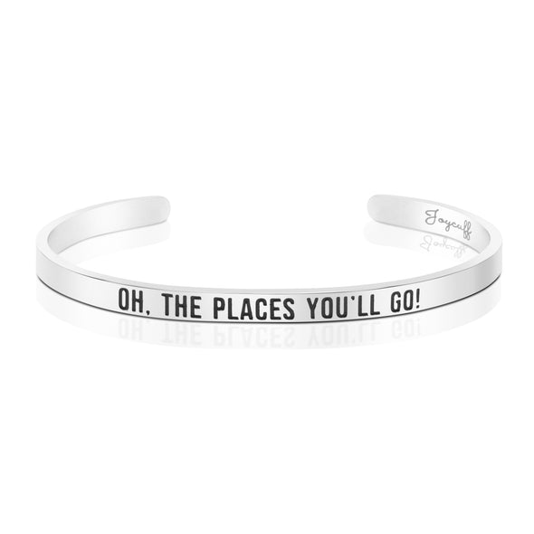 Oh The Places You'll Go Mantra Bracelets