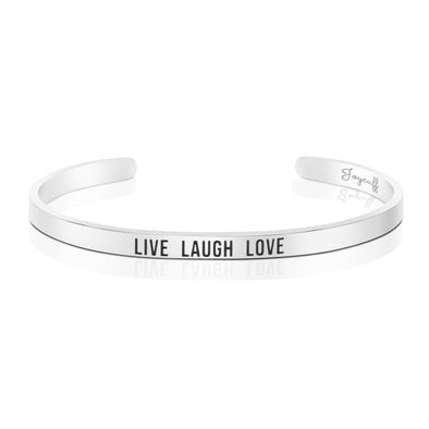 Live Laugh Love Mantra Bracelets