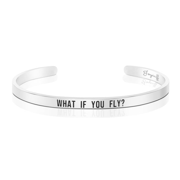 What If You Fly Mantra Bracelets