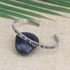 The love between a Mother and Son Knows No distance Mantra Bangle