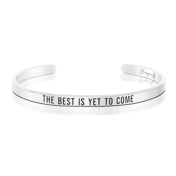 The Best is Yet To Come Mantra Bracelets