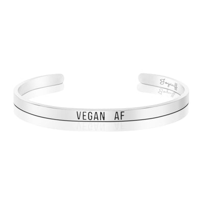 Vegan AF Mantra Bracelet