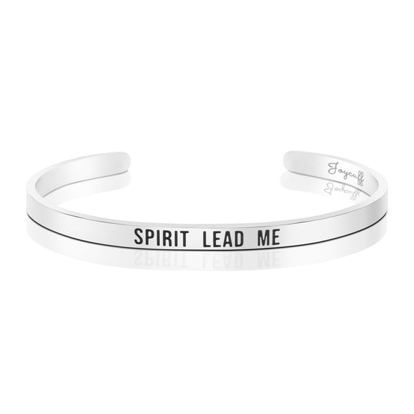 Spirit lead me Mantra Bracelet