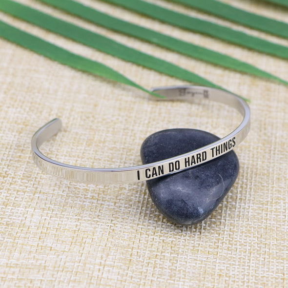 I Can Do Hard Things Mantra Bangle