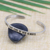 I Will Take Care of Her Always Mantra Bangle
