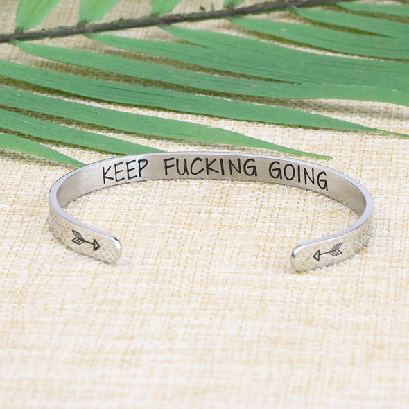 Keep Fucking Going jewelry