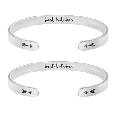 Best Bitches Set of 2 Bracelets