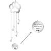 You Left Paw Prints on Our Hearts Dog Memorial Wind Chime