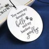 Joycuff Dog Memorial Chime Loss of Dog You Are My Favorite Hello and The Hardest Goodbye