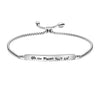 Oh The Places You'll Going Adjustable Chain Link Bracelet