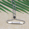You Will Be Found Adjustable Chain Link  Bracelet
