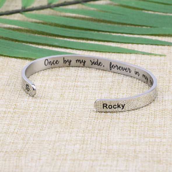 Rocky Dog Sympathy Gift Animal Remembrance Bracelets for Female