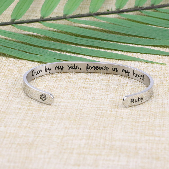 Ruby Pet Memorial Jewelry Personalized Dog Sympathy Gift